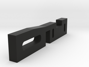 holder for One tactile switch for graflex/LS6 Clam in Black Natural Versatile Plastic