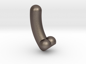 Babydick in Polished Bronzed Silver Steel