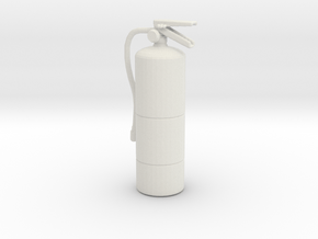 Printle Extinguisher 01-1/24 in White Natural Versatile Plastic