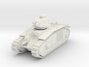 PV153A Char B1bis (28mm) in White Natural Versatile Plastic