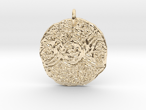 Rugged Triple Moon by Gabrielle in 14K Yellow Gold