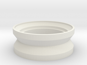 Mini-Mag Inner Ring for Vaterra 41004 in White Natural Versatile Plastic