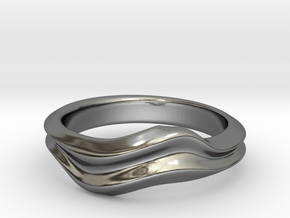 no.6 in Fine Detail Polished Silver: 5 / 49