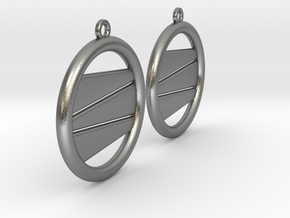 Earring GP Pair in Natural Silver