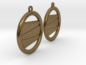 Earring GH Pair in Natural Bronze
