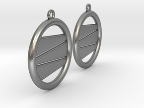 Earring GH Pair in Natural Silver