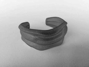 Lunar | Unisex Bracelet  in Matte Black Steel: Large