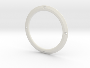 RE40 Zierring 4 Loch in White Natural Versatile Plastic