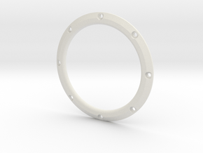 RE40 Zierring 8 Loch in White Natural Versatile Plastic