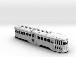 O Scale B&QT 6000 Single End Peter Witt Body  in Smooth Fine Detail Plastic