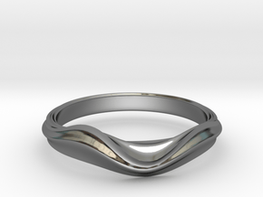 no.2 in Fine Detail Polished Silver: 5 / 49
