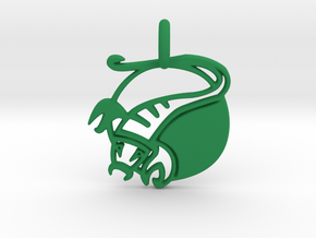 Astrology Zodiac Scorpio Sign  in Green Processed Versatile Plastic