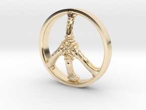 Ring Part Peace in 14K Yellow Gold