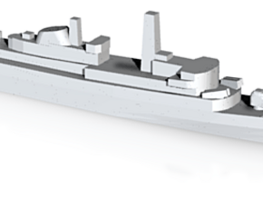 Type 21 frigate w/ Exocet AShM, 1/1800 in Tan Fine Detail Plastic
