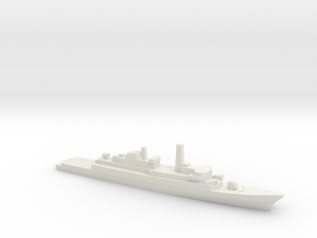 Type 21 frigate w/ Exocet AShM, 1/1800 in White Natural Versatile Plastic