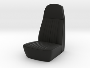 RCNS001 1/10 scale car seat  in Black Natural Versatile Plastic