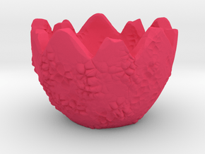 Dragon Egg Shell Eggholder in Pink Processed Versatile Plastic
