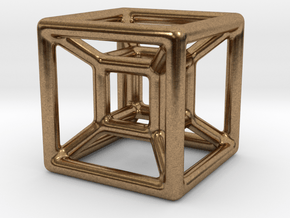 The Hypercube in Natural Brass