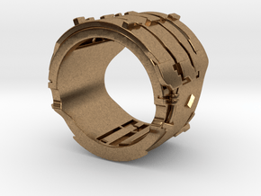 Dead Space Engineering Suit lvl3 ring - 18mm in Natural Brass