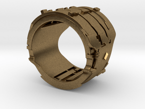 Dead Space Engineering Suit lvl3 ring - 18mm in Natural Bronze