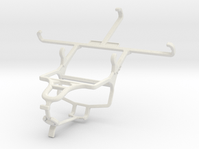 Controller mount for PS4 & Maxwest Gravity 5 LTE in White Natural Versatile Plastic