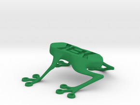 Kek Frog in Green Processed Versatile Plastic
