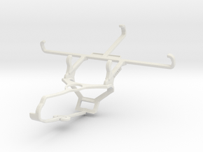 Controller mount for Steam & Unnecto Bolt - Front in White Natural Versatile Plastic