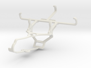 Controller mount for Steam & Unnecto Swift - Front in White Natural Versatile Plastic