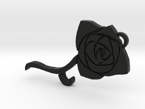 Toreador clan symbol pendant in Black Natural Versatile Plastic