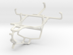 Controller mount for PS4 & Yezz Andy 3.5EI3 in White Natural Versatile Plastic