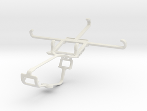 Controller mount for Xbox One & Yezz Andy 4.7T in White Natural Versatile Plastic