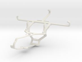 Controller mount for Steam & Yezz Andy 4.7T - Fron in White Natural Versatile Plastic