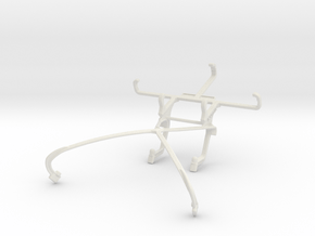 Controller mount for Shield 2015 & Yezz Andy 4EI2 in White Natural Versatile Plastic