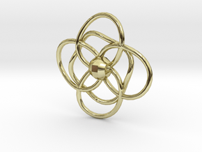 CircleLoops in 18k Gold Plated Brass