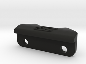 2619 - B6 REAR BUMPER 3D in Black Natural Versatile Plastic