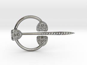 Viking Ring Needle 1 M in Polished Silver (Interlocking Parts)