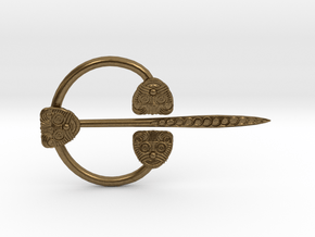Viking Ring Needle 1 M in Natural Bronze (Interlocking Parts)