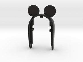 KEY FOB MICKEY MOUSE in Black Natural Versatile Plastic