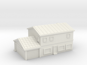 House 4 - 2 levels and garage in White Natural Versatile Plastic