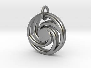 Circle of infinity in Natural Silver