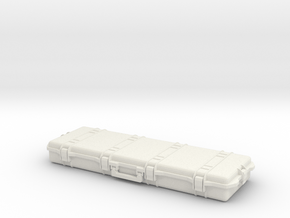 Printle Thing Rifle suitcase - 1/24 in White Natural Versatile Plastic