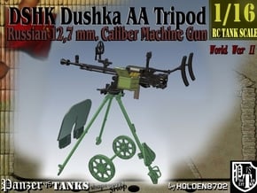 1-16 DSHK Dushka WWII AA Tripod in Tan Fine Detail Plastic
