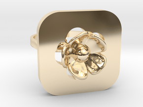 Blossom Ring in 14k Gold Plated Brass