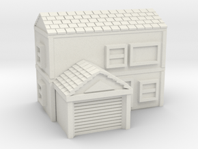 Town house in White Natural Versatile Plastic