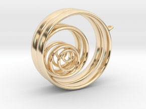 Aurea_Earrings_2 in 14k Gold Plated Brass