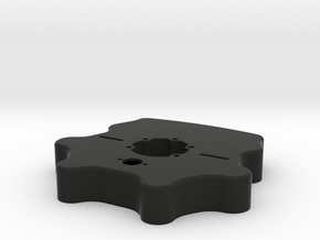 Button Plate Enclosure - Fits Mod27 in Black Natural Versatile Plastic
