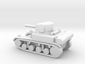 1/200 Scale Stuart M3A1 Light Tank in Tan Fine Detail Plastic