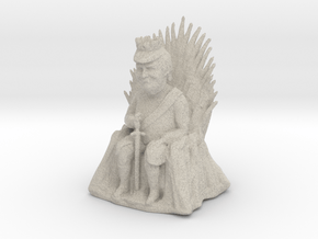Trump as Game of Thrones Character With Sword in Natural Sandstone: Medium