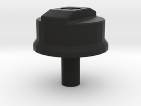Fuel Filler Cap D90 model 1 Team Raffee in Black Natural Versatile Plastic