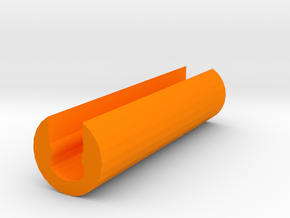 ECS-10 Shoulder Stock Hardening Brace in Orange Processed Versatile Plastic
